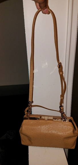 Kate Spade Victoria Falls Madeline Ostrich Satchel - Picture 7 of 9